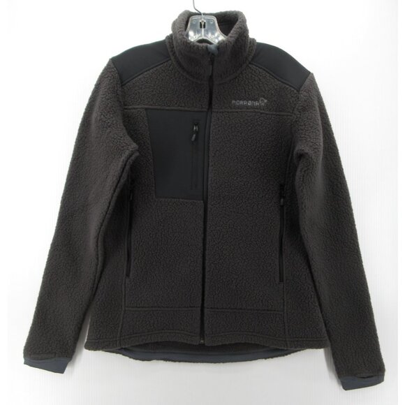 Norrona Jacket Large Trollveggen Thermal Pro Fleece Hiking Full Zip - Picture 1 of 15